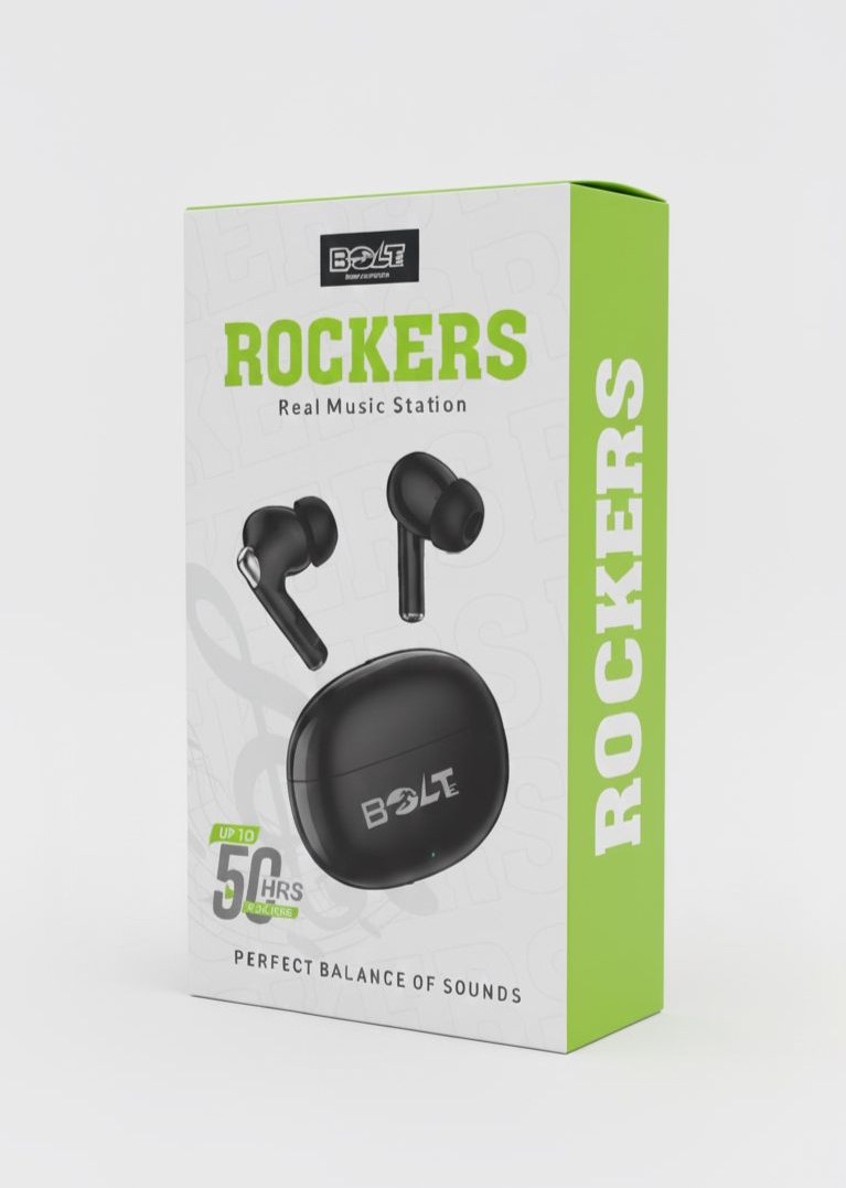 BOLTE BEB-14 Bluetooth Earbuds (50H Playback, Perfect Sound Balance)