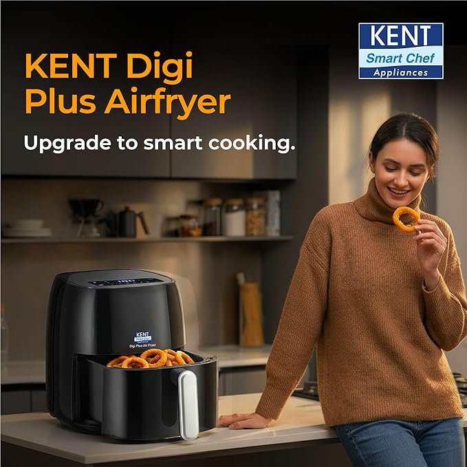 KENT Digi Plus Air Fryer 4L 1300W