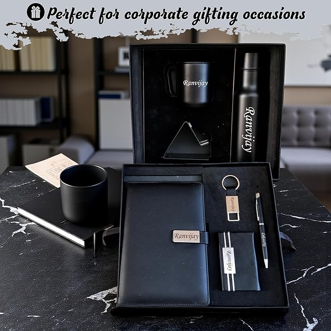SAVRI 7-in-1 Personalized Corporate Gift Set